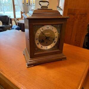 Vintage Seth Thomas Legacy 3W A403-001 8 Day Mantle Clock working